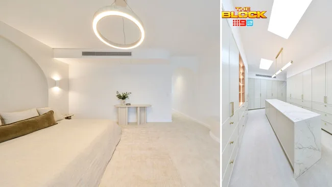 Built In Walk In Robe The Block 2026 Week 3: Main Bedroom and Walk-In Robe reveals | New Idea