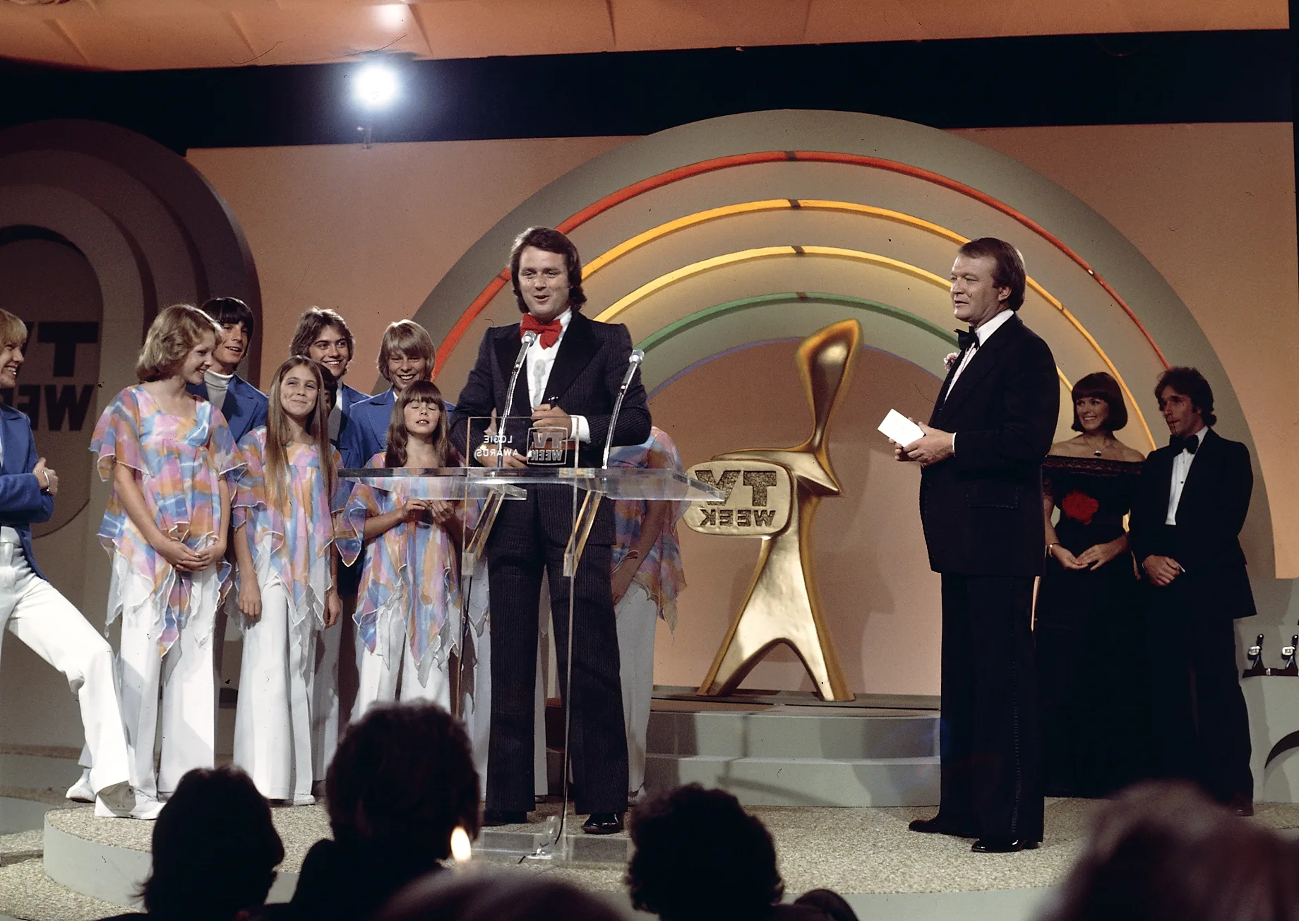 Johnny Young the Logies with Young Talent Time 