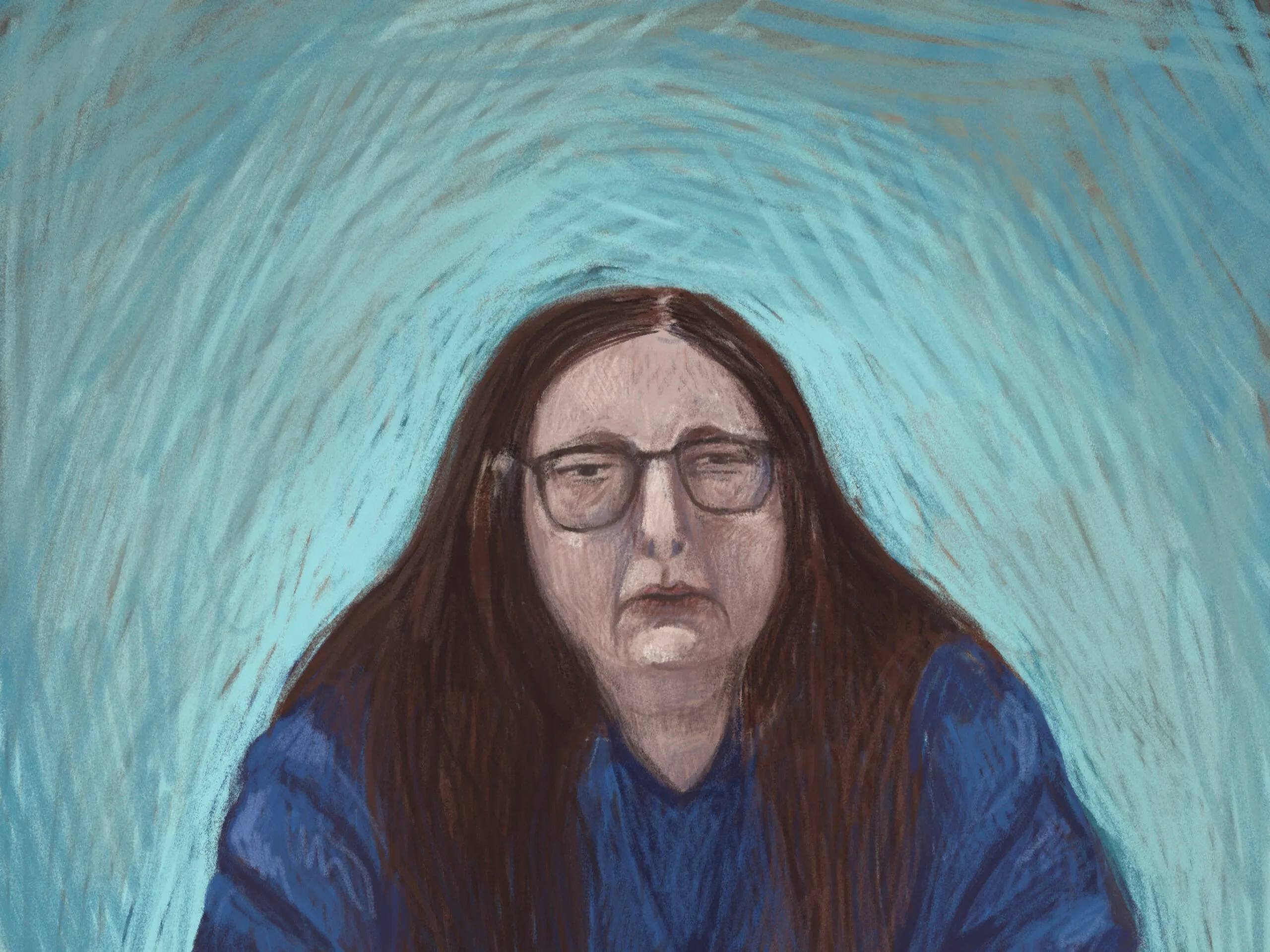 Erin Patterson via sketch at court