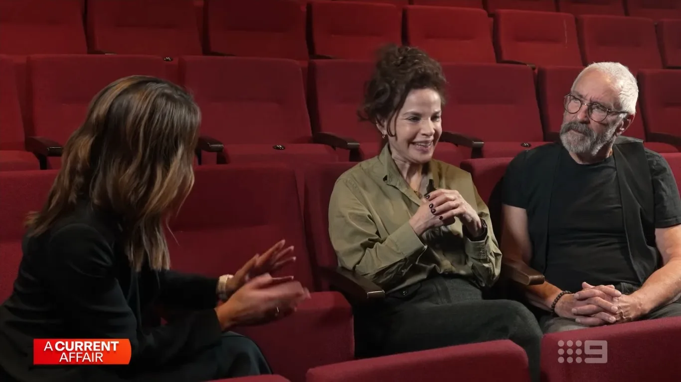 Sigrid Thornton and John Waters on A Current Affair