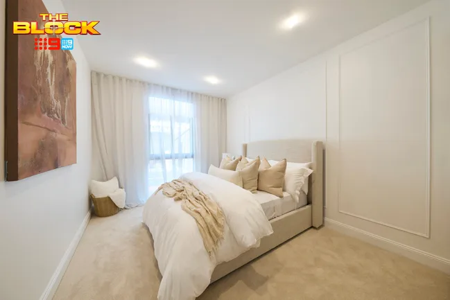 The Block guest bedroom Chantel and Wyatt
