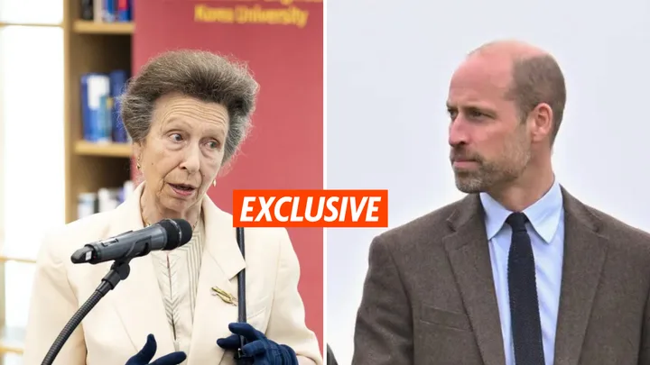 Princess Anne and Prince William
