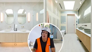 Week 4 The Block ensuite