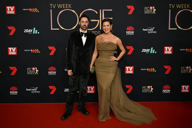 MasterChef Australia Sofia Levin and Andy Allen 2026 66th TV WEEK Logie Awards