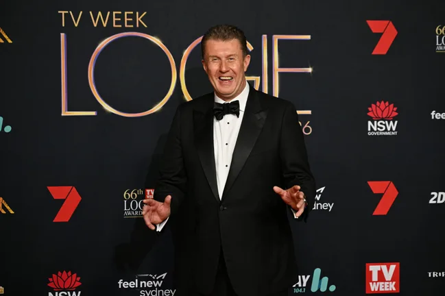 Peter Overton TV Week Logie Awards 2026