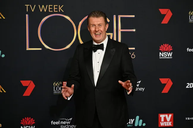 Peter Overton TV Week Logie Awards 2026
