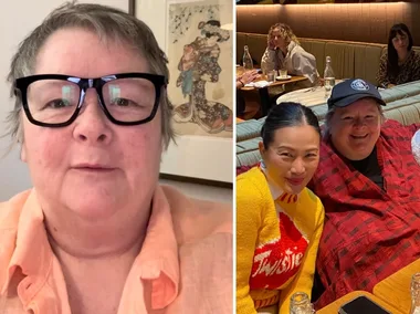 Magda Szubanski and Poh Ling Yeow