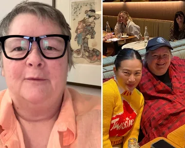 Magda Szubanski and Poh Ling Yeow
