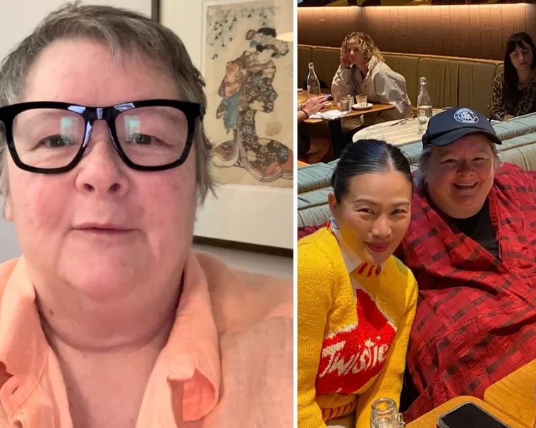 Magda Szubanski and Poh Ling Yeow