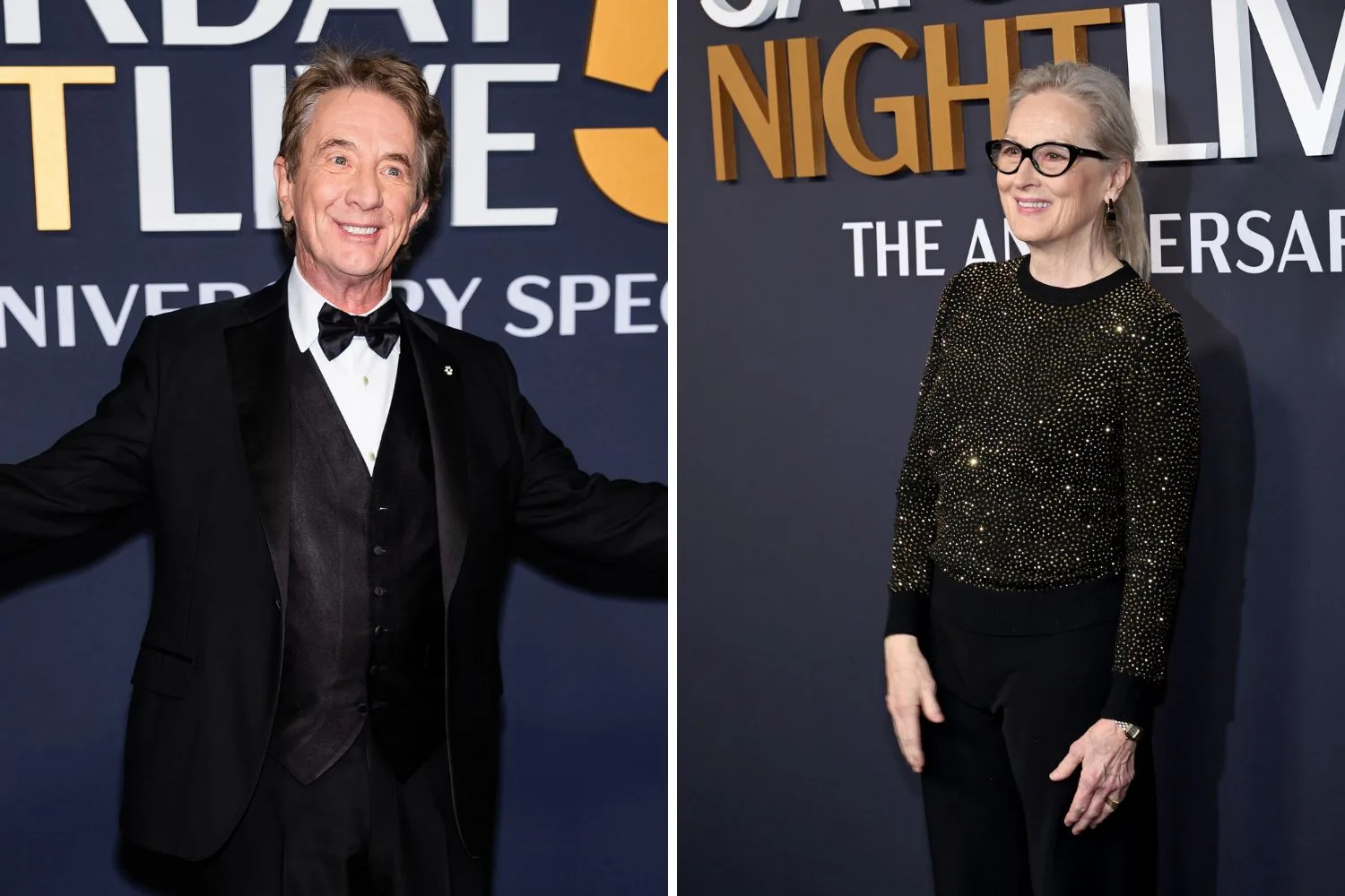 Meryl Streep and Martin Short