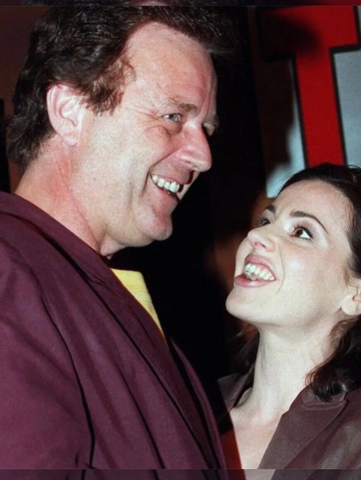 Tina Arena and Johnny Young 