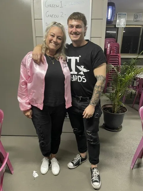 Stacey and Brayden together