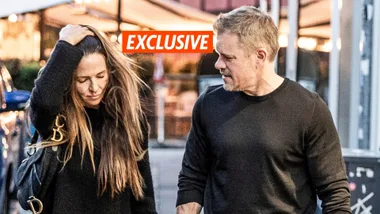 Matt Damon, wife Luciana