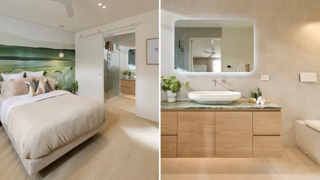 Rick and Tayla The Block 2026 week 6 guest ensuite