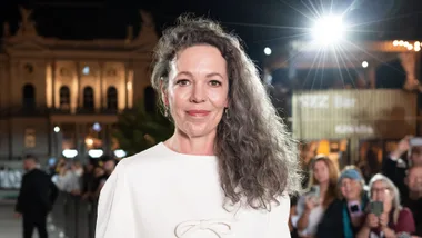 Olivia Colman with longer hair at Zurich Film Festival
