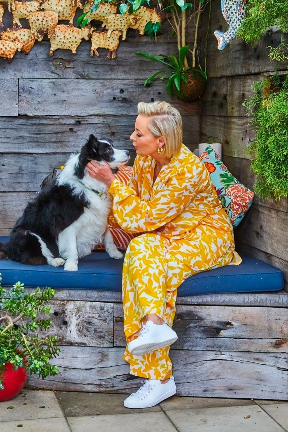 Amanda Keller and her dog Mini