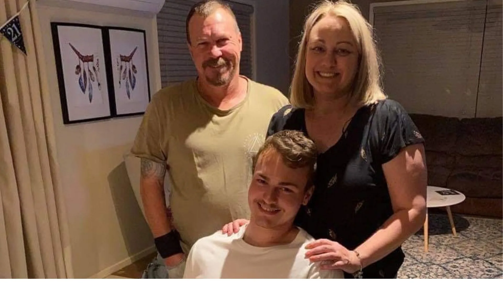 Stacey, Ralph and Brayden Chater