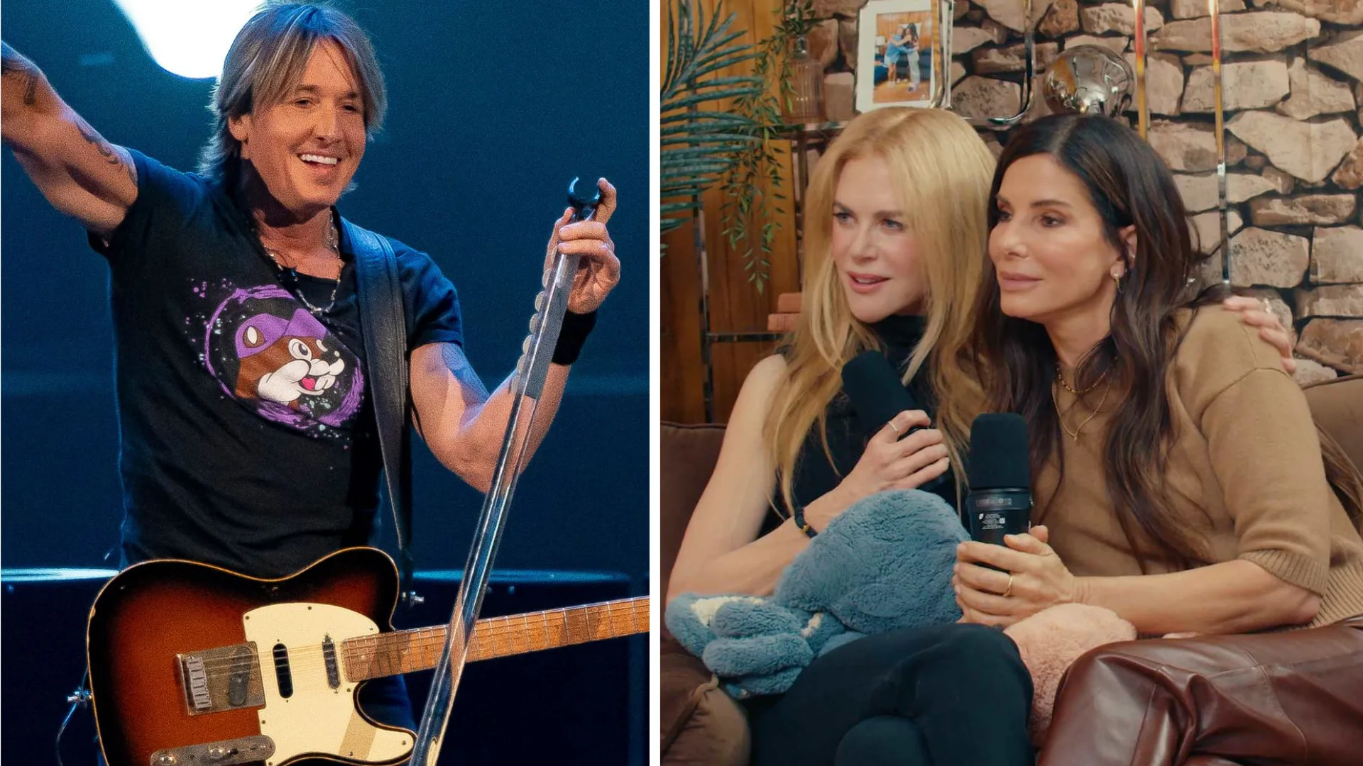 Nicole Kidman subtly reveals how she really feels about ex-hsuband Keith Urban's music after Sandra Bullock takes swipe at him