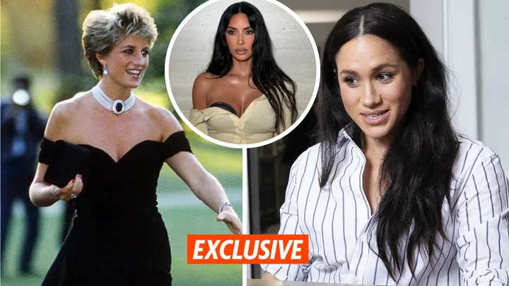 “Huge problem”: Meghan Markle set to lose Princess Diana’s revenge dress to Kim Kardashian