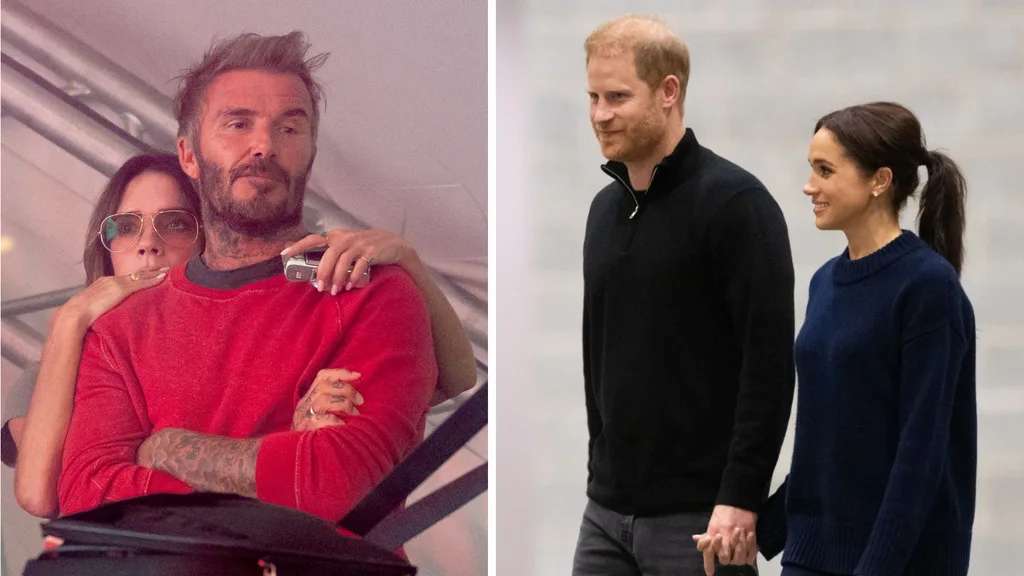 David Victoria Beckham Prince Harry Meghan Markle