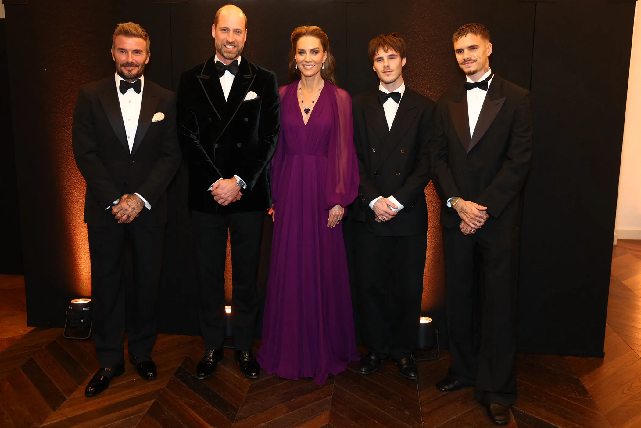 The Beckhams Prince William Princess Kate
