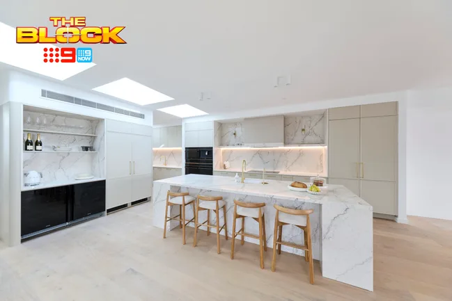 The Block Chantel and Wyatt kitchen