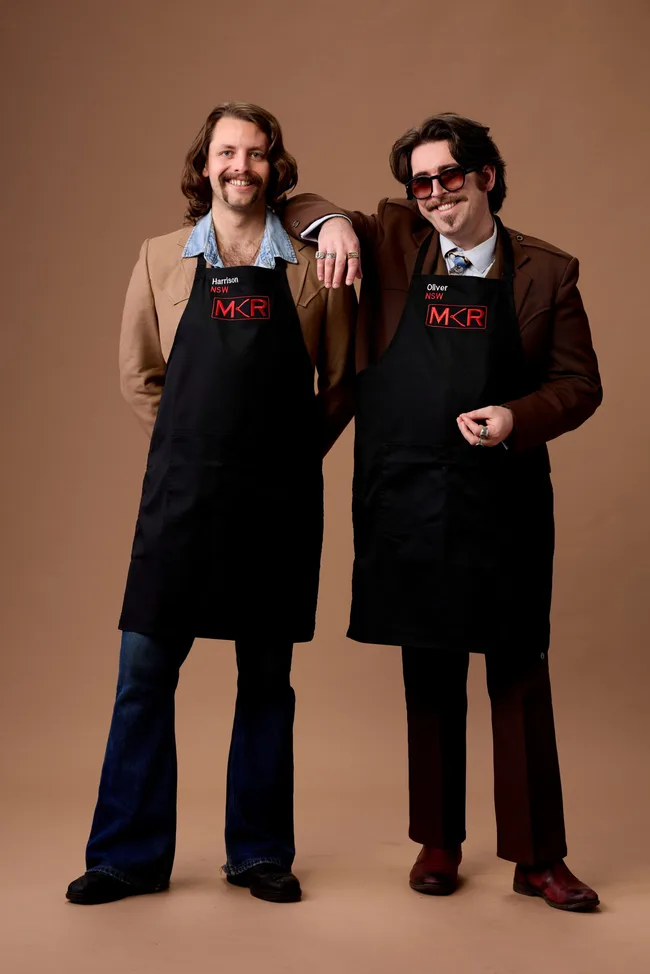 Harrison and Oliver My Kitchen Rules