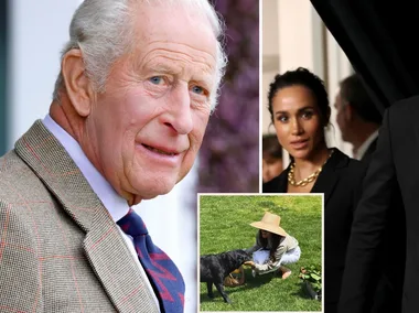King Charles, Meghan and Harry