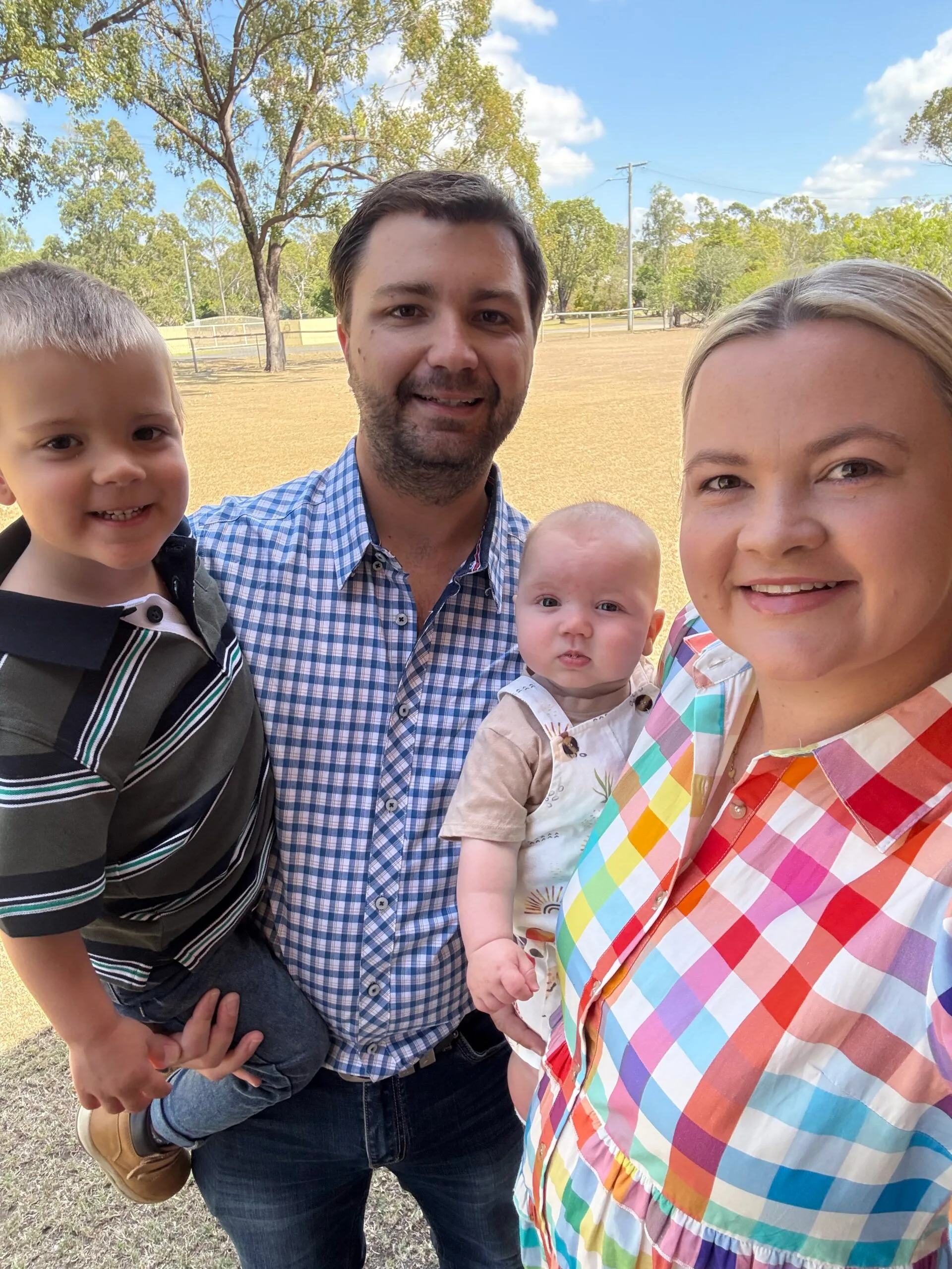 Alysia North and family