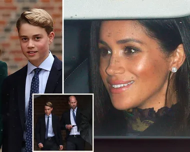 Kate Middleton, Prince George, Meghan Markle and Prince William