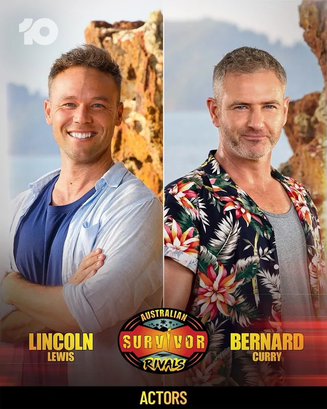 Lincoln Lewis and Bernard Curry Australian Survivor: Rivals 2027