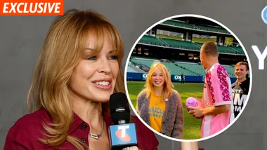 Kylie Minogue’s AFL romance with “hot young player”