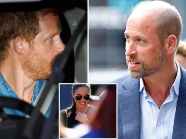 Prince William, Prince Harry and Meghan Markle