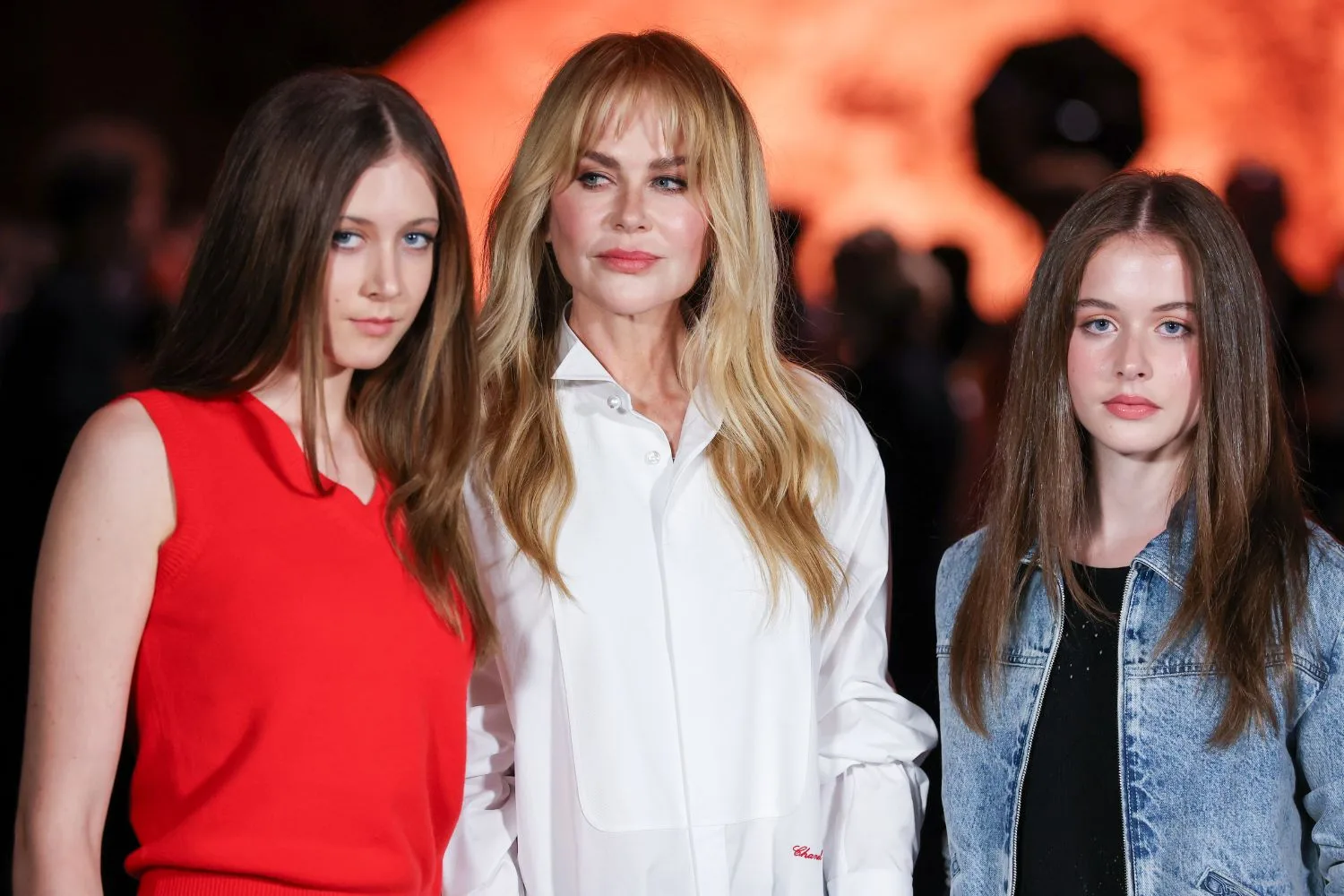 Nicole Kidman, Sunday Rose and Faith Margaret