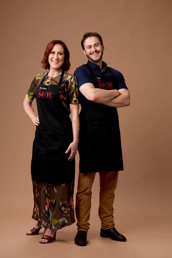 My Kitchen Rules Sheridan and Ted