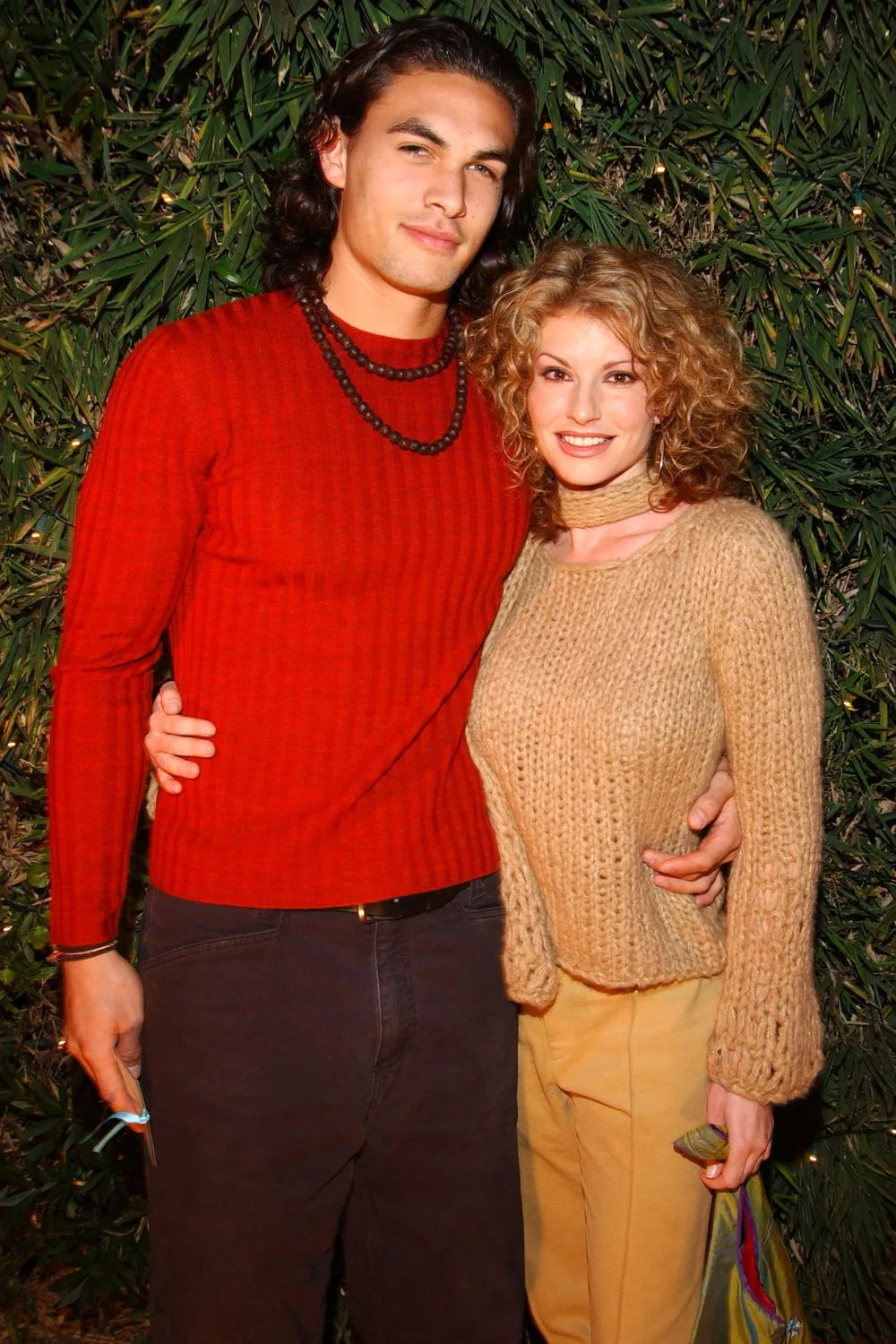Simmone Jade Mackinnon and Jason Momoa in 2001