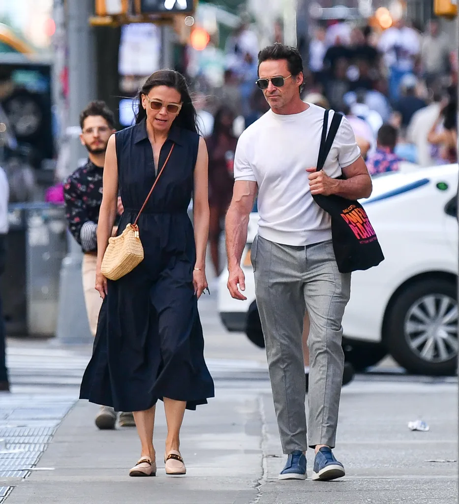 Hugh Jackman and Sutton Foster