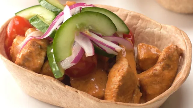 Butter Chicken Taco Boats