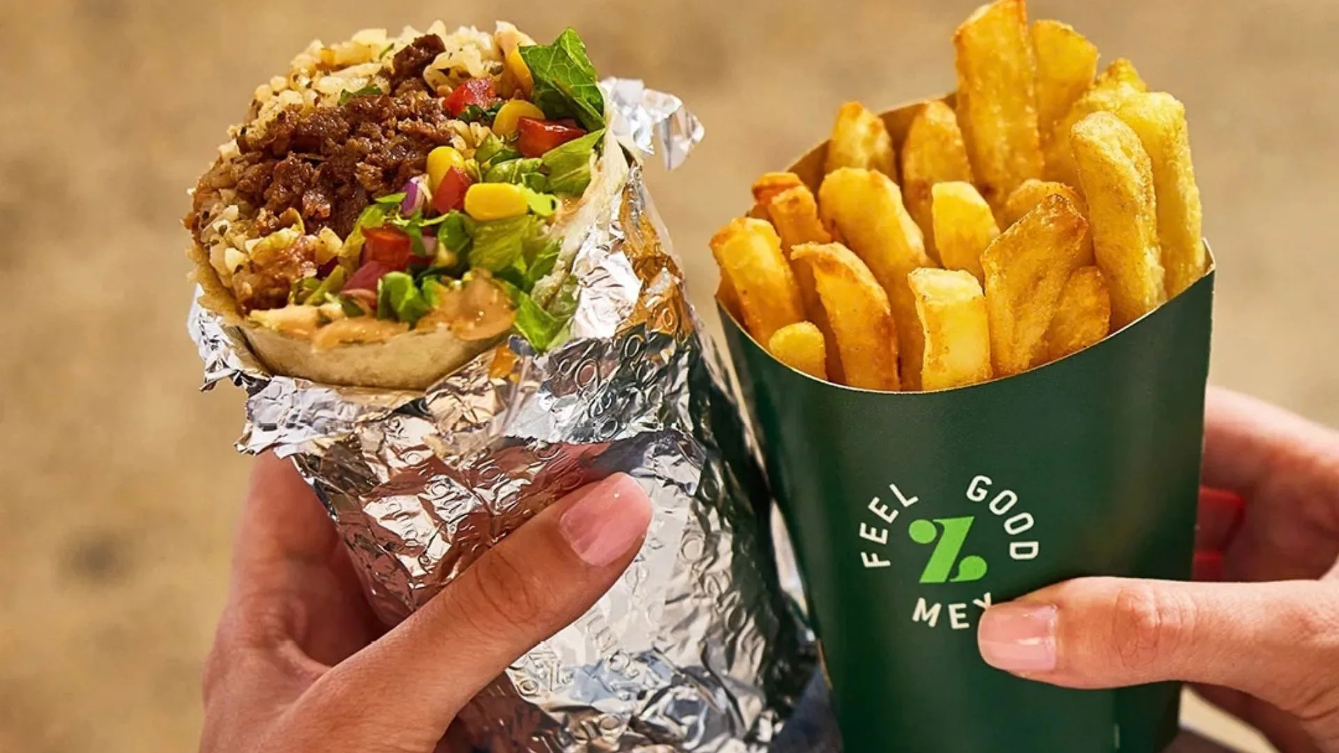 Zambrero chips and burriot