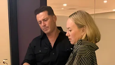 Karl Stefanovic and Keshnee Kemp Ibrahim