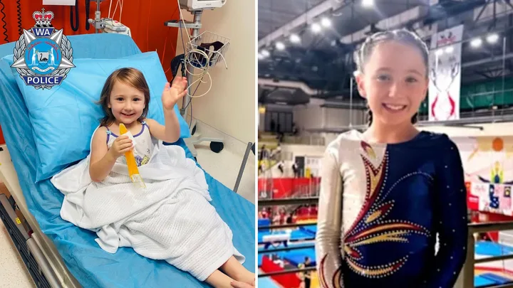 Cleo Smith after she was rescued in 2021 and now in 2026