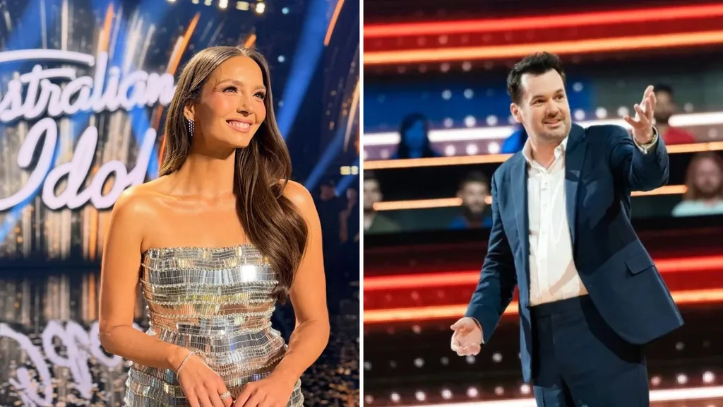 Ricki-Lee Coulter and Jim Jefferies