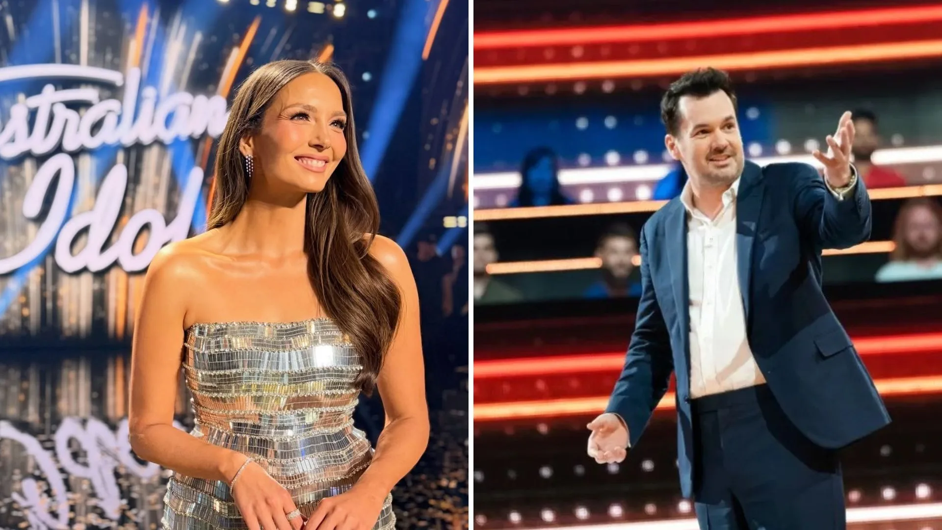 Ricki-Lee Coulter and Jim Jefferies 
