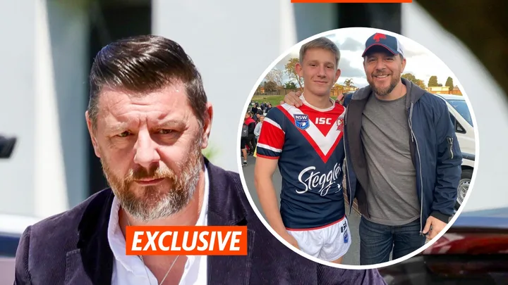 Manu Feildel’s sad goodbye to “best mate” son Jonti