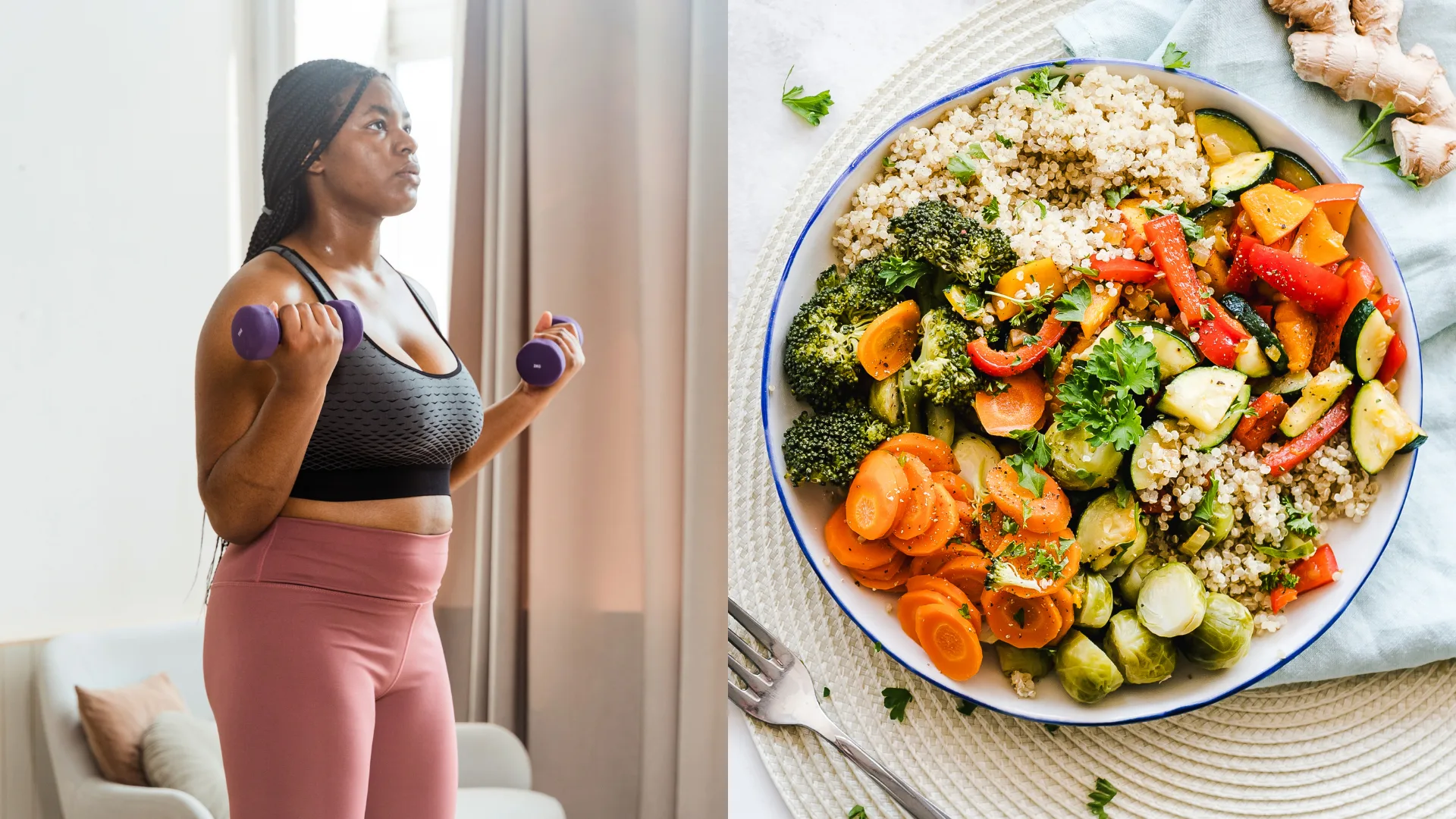 exercise and healthy diet
