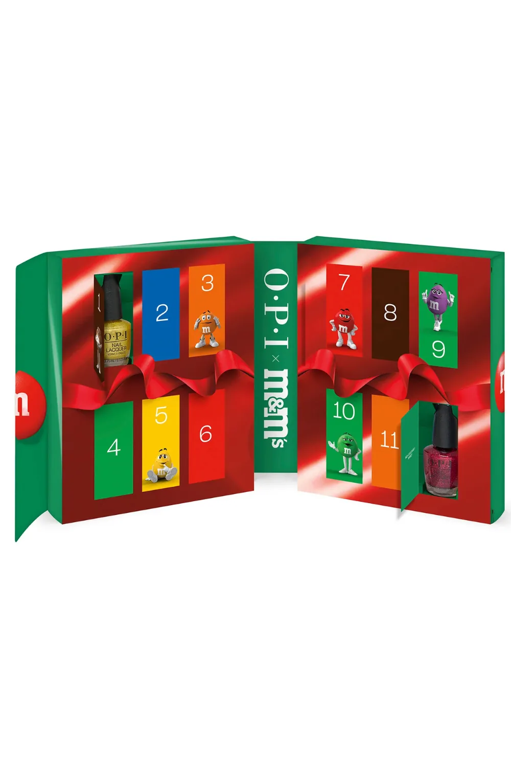 OPI M&M beauty advent calendar 2026
