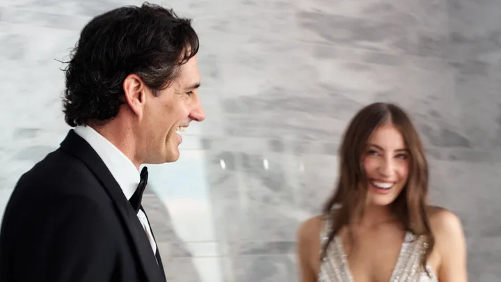 Andy Lee’s six-word response to seeing new wife Bec Harding walk down the aisle
