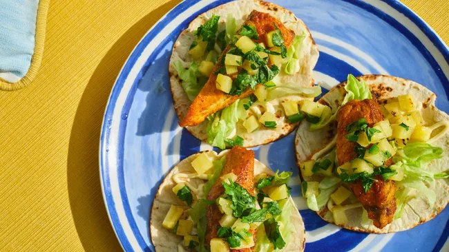 Sarah Todd and Declan Cleary's Aussie Barra Tacos