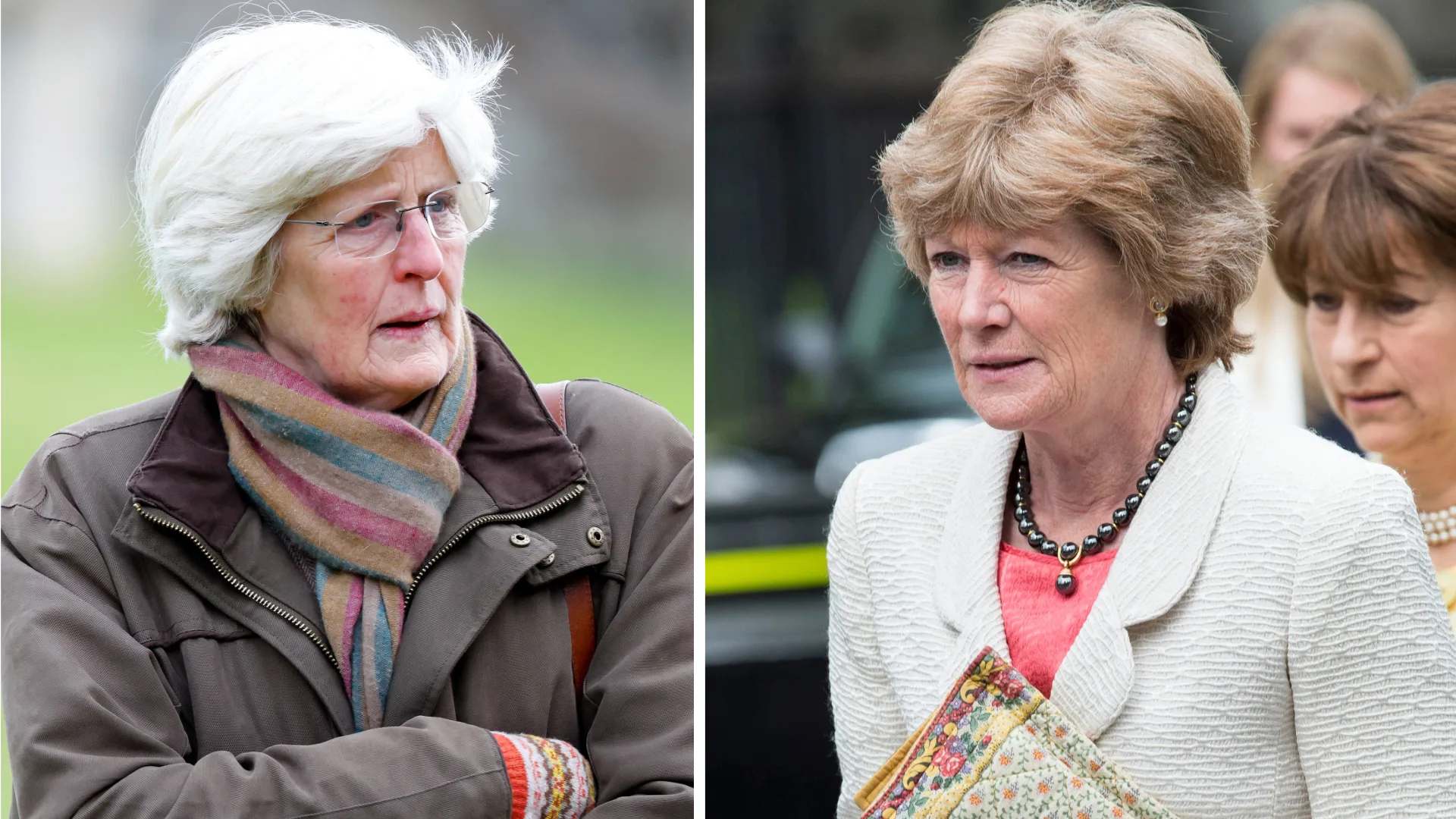 Lady Jane Fellowes and Lady Sarah McCorquodale 