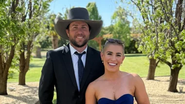 Farmer Todd and Daisy Lamb